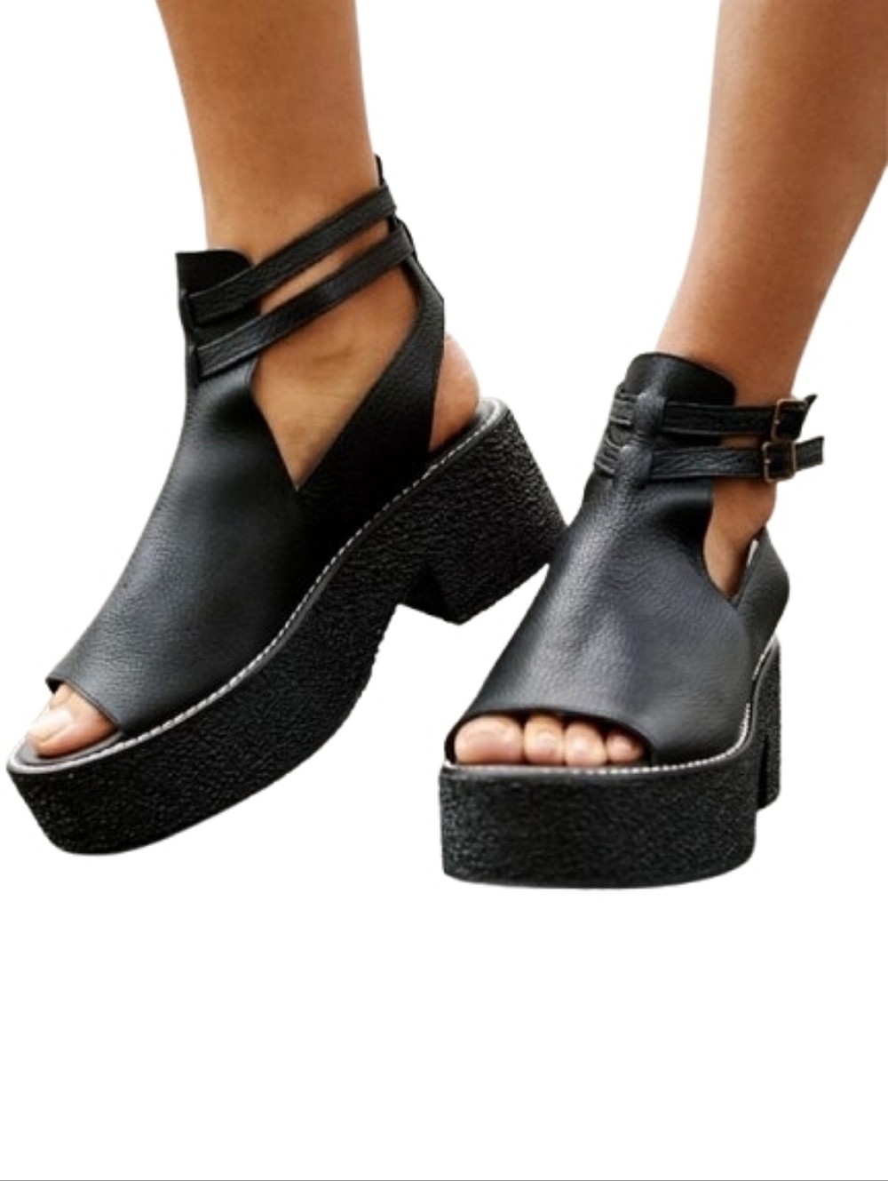 FREE PEOPLE Hallie Platform Sandals
